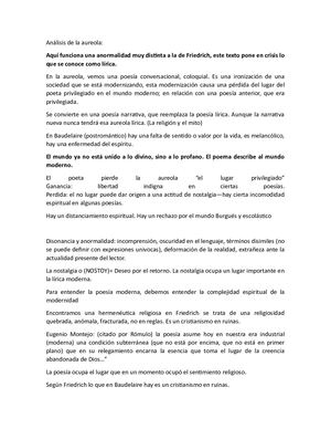 Análisis De La Aureola