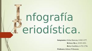 Infografìa Periodística