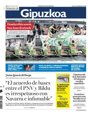 Noticias de Gipuzkoa 20180917