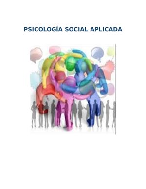 Ensayo Psicología Social Aplicada I Yudi Ortiz Laura Silgado
