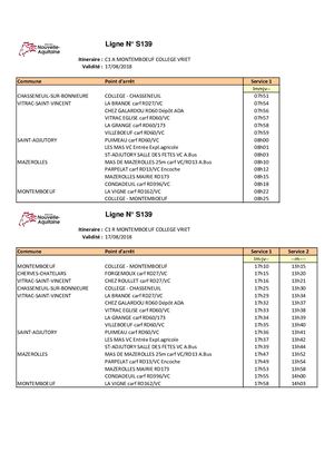 Circuit Bus Collège Montemboeuf