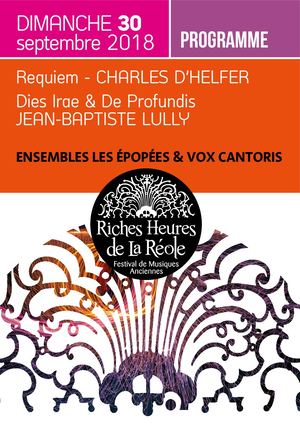 Programme LUMIÈRE ÉTERNELLE :  FUNÉRAILLES ROYALES AU TEMPS  DE LOUIS XIV