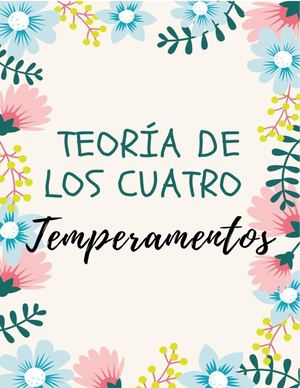 Teoria De Los Temperamentos