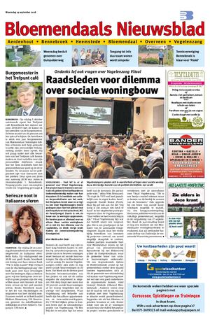 Bloemendaals Nieuwsblad 19-09-2018