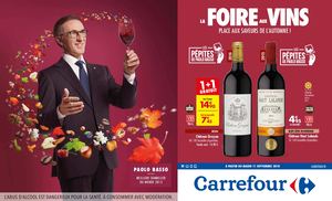 Catalogue Carrefour Vins Automne 2018