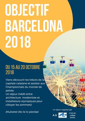 Brochure Barcelone