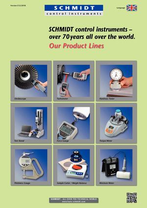 Messgeraete Katalog Englisch