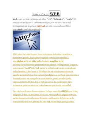 Definición Deweb 2 0