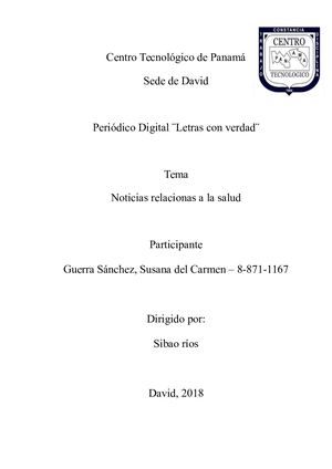 Periódico Digital letras con verdad