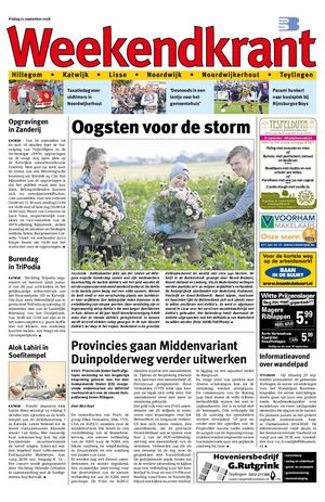 Weekendkrant 21-09-2018