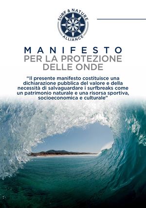 M A N I F E S T O PER LA PROTEZIONE DELLE ONDE