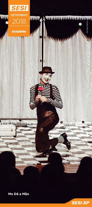 Agenda Sesi Diadema Setembro 2018