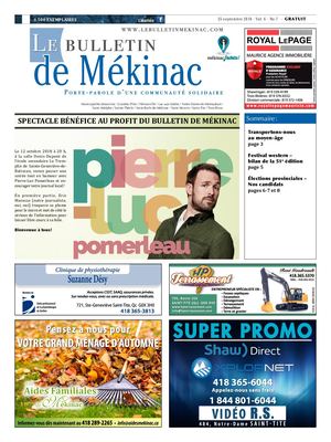 Le Bulletin de Mékinac - octobre 2018