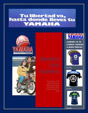 Motocicletas Yamaha 2t