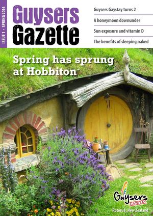 Guysers Gazette Issue 1 - Gay New Zealand - Gay Naturist