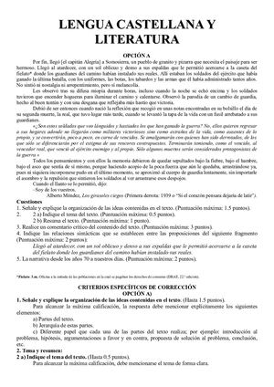 Estructura de un texto de El árbol de la ciencia.