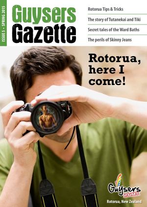 Guysers Gazette Issue 5  - Gay New Zealand - Gay Naturist