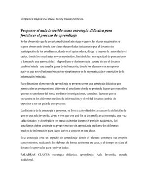 Ponencia Aula Invertida