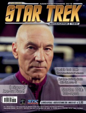 PROMO INSIDE STAR TREK MAGAZINE 194 - AGOSTO/SETTEMBRE 2018