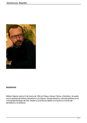 William Ospina