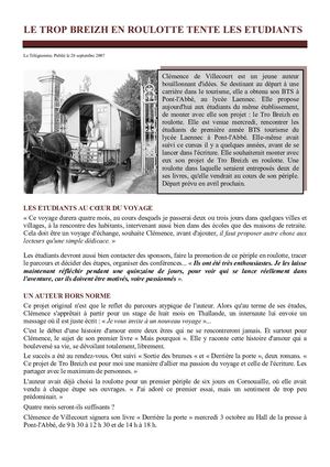 Dossier De Presse 10 Ans