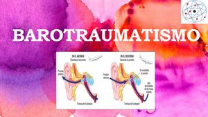Portafolio del barotraumatismo
