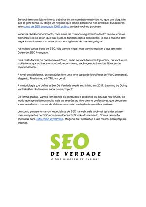 Curso Seo De Verdade