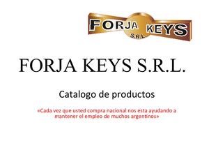 Catalogo Keys