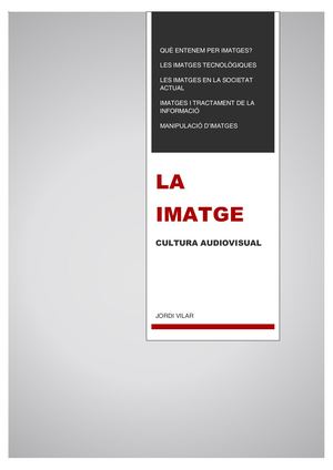1 La Imatge (1) Jordi Vilar