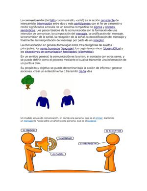 La comunicacion