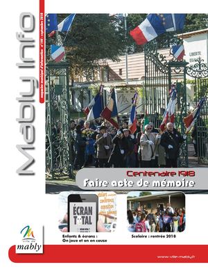 Mably Info  N°144 - septembre 2018
