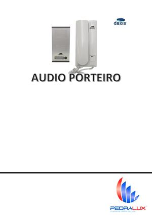 Audio Porteiro DAXIS - pedralux.pt