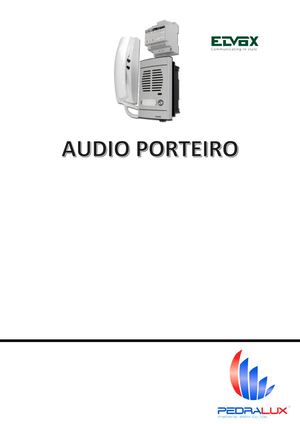 Audio Elvox Pedralux.pt
