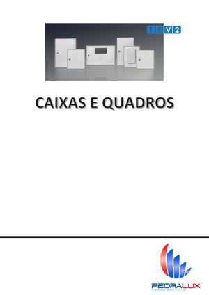 Caixas E Quadros TEV Pedralux.pt