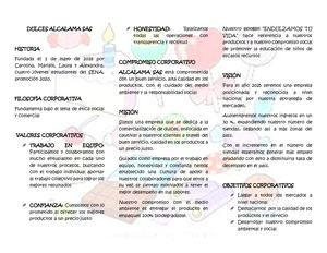 Folleto PROYECTO FORMATIVO