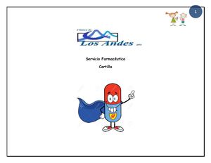 Cartilla Servicio Farmaceutico 2018