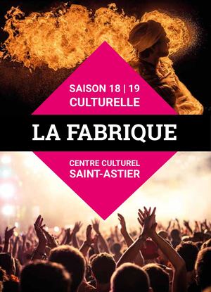 Programme culturel 2018-2019 I Saint-Astier