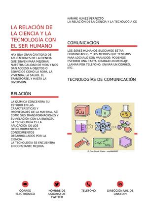 La Relación De La Ciencia Y La Tecnología Con El Ser Humano