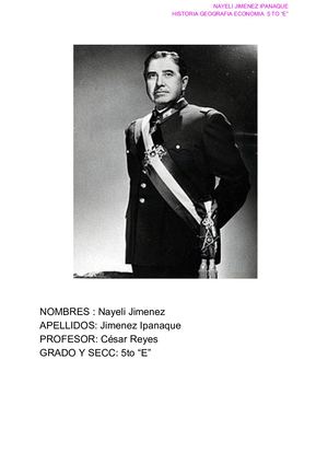 Gobierno De Augusto Pinochet