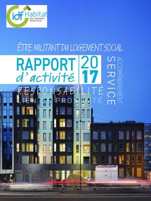 IDF Habitat - Rapport d'activité 2017