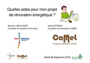 CAMEL Aides Financières