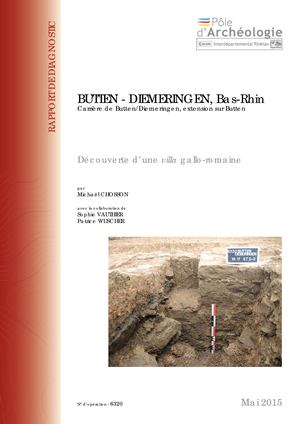 BUTTEN, DIEMERINGEN, carrière de Butten et Diemerigen (d)