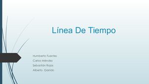 Linea De Tiempo