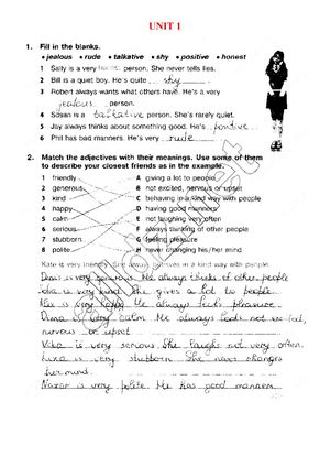 Відповіді Зошит Англійська мова 9 клас Косован (Карпюк).