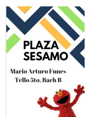 revista Plaza sesamo