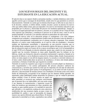 Calaméo - Los Nuevos Roles Del Docente Y El Estudiante En La Educación ...