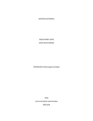 Expediente Electrónico.