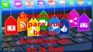 Lineamientos para una buena socialización en la Red