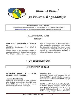 Bultena Agahdariyê N° 161