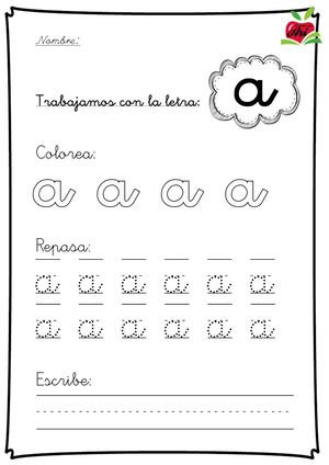 Trabajar El Abc Letra Cursiva